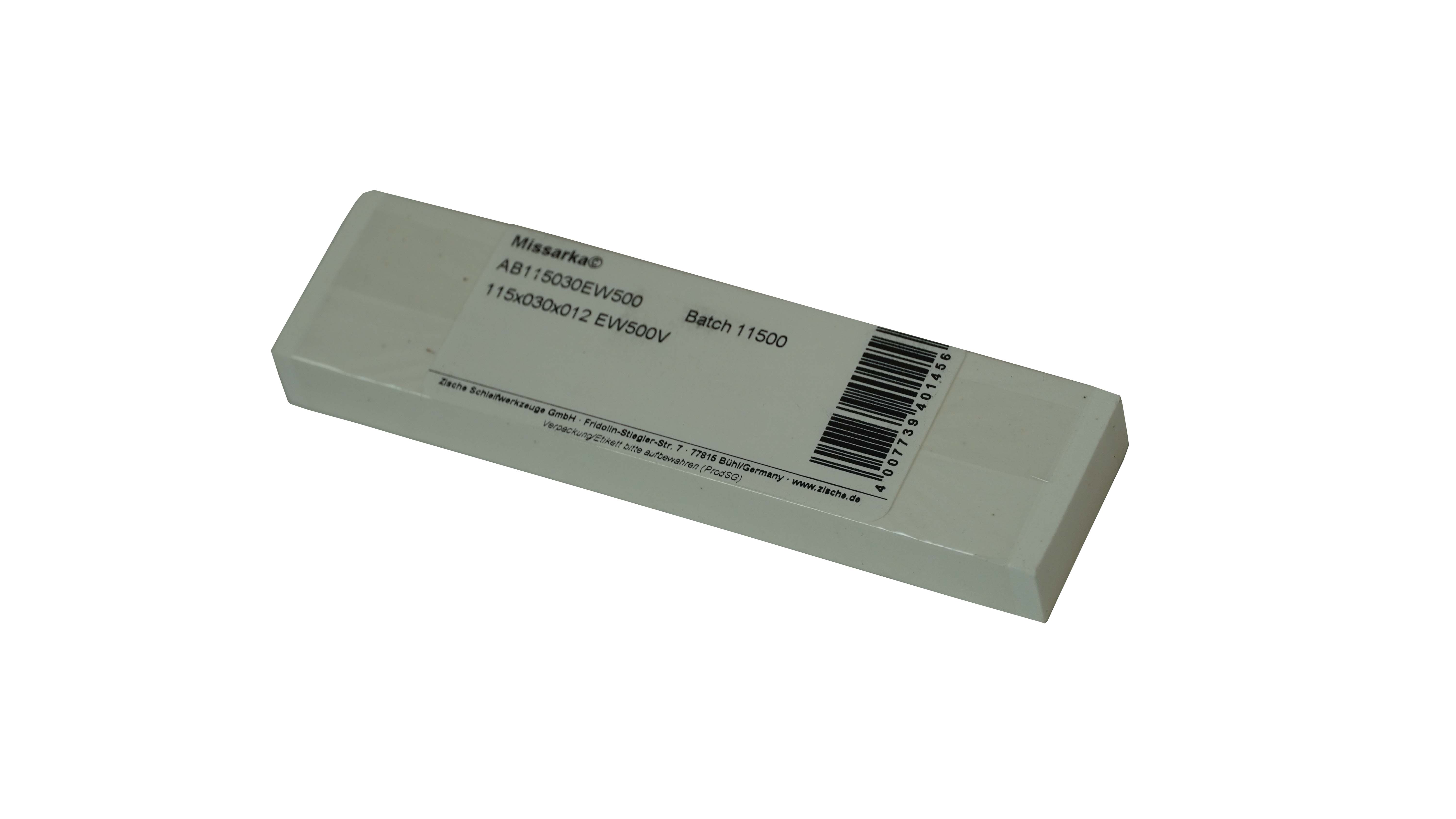 AB115030EW500 Wetsteen Edelkorund 115x30x12 mm EW 500